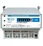 AMT B0x SA4T for DIN rail, for active energy measuring, with mechanical register, up to 65 A